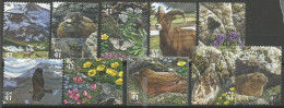 USA 2007 Alpine Tundra Cpl 10v Set From S/Sheet SC.# 4198 A/J In Used Condition - Colecciones & Lotes