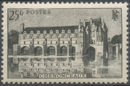 Château De Chenonceaux. 25f. Noir Neuf Luxe ** Y611 - Unused Stamps