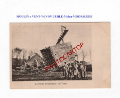 MOULIN A VENT-WINDMUEHLE-Molen-MOORSLEDE-Carte Imprimee Allemande-GUERRE-14-18-1 WK-BELGIEN-FLANDERN- - Moorslede