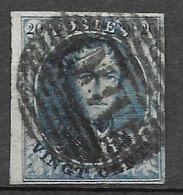 OBP7 Met 4 Randen Met Ambulantstempel M.IV (zie Scans) - 1851-1857 Medaillen (6/8)