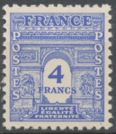 Arc De Triomphe De L'Étoile. 1re Série 4f. Bleu Neuf Luxe ** Y627 - Nuevos