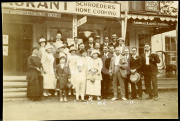 3 PHOTOS SET 1919 AMATEUR PHOTO FOTO HAWAIIAN ROCHA FAMILY HAWAII CAR AMERICAN RAILWAY EXPRESS SCHROEDERS ADV USA - América