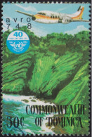 1984 Dominica ° Mi:DM 889, Sn:DM 864, Sg:DM 923, Avro 748, Intl. Civil Aviation - Dominique (1978-...)