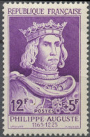 Célébrités Du XIIe Au XXe Siècles. Philippe-Auguste, Roi De France 1180-1223 Neuf Luxe ** Y1027 - Unused Stamps