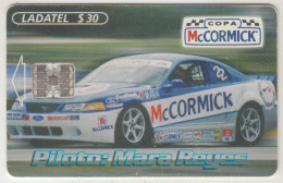 MEXICO - McCormick - Mara Reyes (Racing Car), 30 $ Mexican Peso, Chip:SC7 , Used - Messico