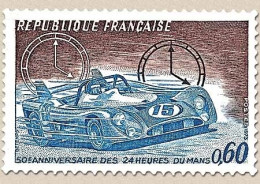 50e Anniversaire Des 24 Heures Du Mans. 60c. Violet Et Outremer Y1761 - Ongebruikt