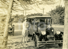 1930 CalifornIA Woman Femme BUICK SAN FRANCISCO USA Cars AMATEUR PHOTO FOTO ORIGINAL - Amérique