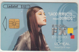 MEXICO - Lacio Perfecto...peinado Definido Special Fx, 30 $ Mexican Peso, Chip:GD04 (Module 22), Used - Mexiko