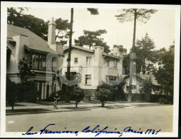 1931 ORIGINAL AMATEUR PHOTO FOTO HOUSE HOUSES SAN FRANCISCO CALIFORNIA AMERICA USA - América