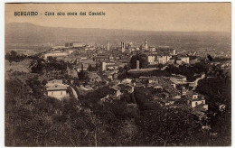 BERGAMO - CITTA' ALTA VISTA DAL CASTELLO - 1918 - Vedi Retro - Formato Piccolo - Bergamo
