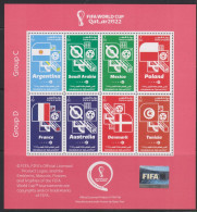 Soccer World Cup 2022 - Football - QATAR - Sheet MNH Group C-D - 2022 – Qatar