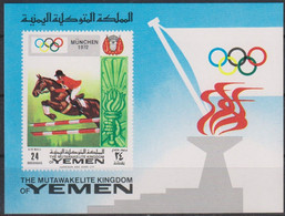 Olympics 1972 - YEMEN - S/S Imp. MNH - Yemen