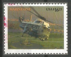 USA 2007 HV Express Mail $ 17.95 President Helicopter Marine One SC. # 4145 In VFU Condition - Gebraucht