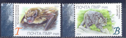 2021. Transnistria, Endangered Animals In Transnistria, 2v, Mint/** - Moldova