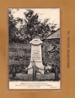(19/03/24) 76-CPA THEUVILLE AUX MAILLOTS - LE MONUMENT AUX MORTS - Sonstige & Ohne Zuordnung