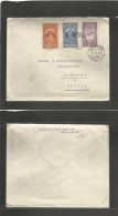 ETHIOPIA. 1935 (8 May) Addis Abeba - Switzerland, Luzern. Multifkd Envelope. Fine. - Etiopia