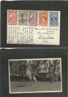 ETHIOPIA. 1935 (1 Dec) Addis Abeba - Switzerland, Bern. Multifkd Ppc. Nice Item. - Etiopia