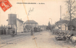 38-CHARAVINES-LES-BAINS- LA GARE - Charavines