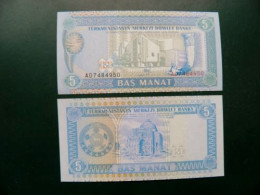 UNC Banknote From Turkmenistan 5 Manat P-2 1993 - Turkménistan