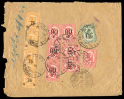 FINLAND. 1922 (17 May). FINLAND / CHILE. Viipuri / Wiborg To Valparaiso / Chile. Registered Envelope Franked On Reverse  - Other & Unclassified