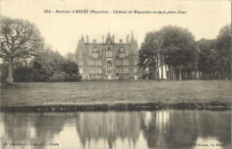 2538 Ernée - Château De Mégaudais Vu De La Pièce D'eau - Ernee