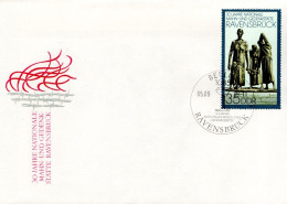 ALLEMAGNE RDA DDR FDC 1989 MONUMENT SOUVENIR RAVENSBRUCK - 1981-1990