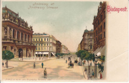 BUDAPEST - JOLIE LITHO - LEGER PLIS - 1905 - Ungheria