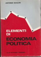 ELEMENTI DI ECONOMIA POLITICA - Antonio Scalzo - Diritto Ed Economia