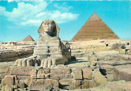 Egypte - Gizeh - Giza - The Great Sphinx Of Giza And Pyramids - Carte Neuve - CPM - Voir Scans Recto-Verso - Guiza