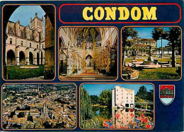 32 - Condom - Multivues - Blasons - Carte Neuve - CPM - Voir Scans Recto-Verso - Condom