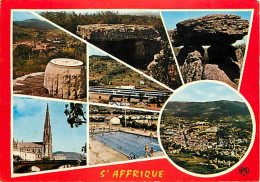 12 - Saint Afrique - Multivues - Piscine - CPM - Voir Scans Recto-Verso - Saint Affrique