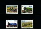 IRELAND/EIRE - 1984  IRISH RAILWAYS  SET  MINT NH - Nuovi