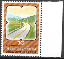 COREA DEL SUD - 1984 - STRADA PER OLIMPIADI - NUOVO - MINT MNH** (YVERT 1236 - MICHEL 1373) - Corée Du Sud