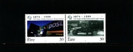 IRELAND/EIRE - 1999  ANNIVERSARY OF UNIVERSAL POSTAL UNION  PAIR   MINT NH - Unused Stamps