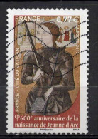 FRANCE 2012 - Timbre - Naissance Jeanne-d'Arc Oblitéré - Usati