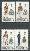 Gibraltar 1974 Uniforms Y.T. 308/311 ** - Gibraltar