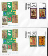 Espagne 1994 Y&T 2908 à 2911 Sur FDC. Cartes à Jouer Du Musée De La Carte - Sin Clasificación