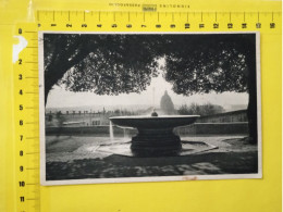 CT-05817- ROMA - FONTANA DI VILLA MEDICI - PANORAMA SAN PIETRO VIAGGIATA 1946 - Autres Monuments, édifices