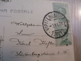 Collection Spécialisée ITALIE/Autriche Trento Vipiteno Sternizo Trento Pour Bolzano 2 TP 1925 - Poststempel