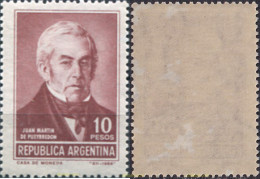 727196 MNH ARGENTINA 1966 PERSONALIDAD - Unused Stamps