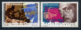 Spain 1994 España / Cinema Luis Buñuel MNH Cine / Ig29  38-41 - Cinema