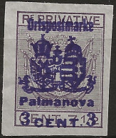 OARA39SG - 1918 Occ. Austriaca / Friuli-Veneto, Sass. Nr. 39, Recapito Autorizzato Non Gommato (*/) - Udine