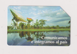 BOLIVIA -   Satellite Dish Urmet Phonecard - Bolivia