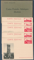 France - Entiers Postaux - La Série De 5 Carte La Conciergerie - F 1 S 7 Avec Pochette - Standard- Und TSC-Briefe (vor 1995)