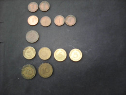 Konvolut Von 13 Münzen - Verzamelingen