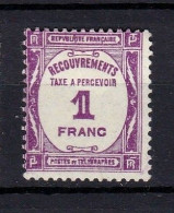 Timbre Taxe Neuf *  N°59 - 1859-1959.. Ungebraucht