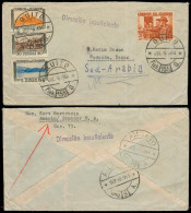 ECUADOR. 1954. Quito - Yemen. Fkd Env + Direccion Insuficiente / Insufficient Address + Return. Rare Dest. - Equateur