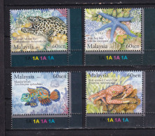 MALAYSIA-2012-SEA LIFE-CORALS--MNH. - Malaysia (1964-...)