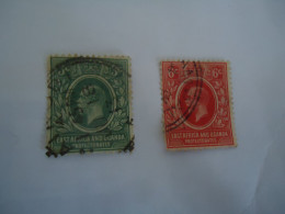 EAST AFRICA  AND UGANDA 2  USED STAMPS  KINGS WITH POSTMARK - Unclassified