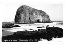 Delcampe - RPPC Chile Piedra De La Iglesia Constitution Church Rock Kodak Photo Postcard - Chile